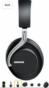 Shure AONIC 50 Wireless Noise Cancelling Headphones, Premium Studio-Quality Sound, Bluetooth 5 Wireless Technology, Comfort black