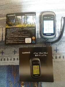 GARMIN ハンディーGPS eTrex30xJ ブラック　登山マップ付き　 日本正規品　ガーミン