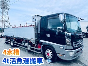 260馬力★4水槽4t活魚運搬車★ステンレス多数ボディー