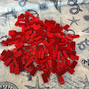 中古★レゴ　基本的な赤いろブロック　まとめて