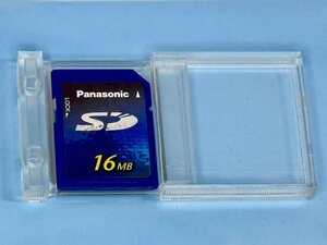 Panasonic パナソニック SDカード 16MB 1枚 RP-SD0016B フォーマット済み 動作確認済みジャンク品