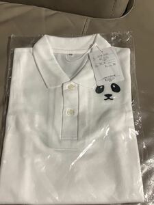 ナイガイ　ポロシャツ　ホワイト パンダ　新品タグ付き　120cm