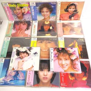 松田聖子 CD選書 14枚セット 帯付 SQUALL North Wind Silhouette 風立ちぬ Pineapple Candy ユートピア Canary 他　中古 匿名配送 送料無料