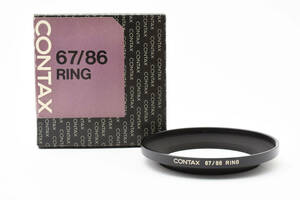 超美品 コンタックス 67/86 RING ステップアップリング Contax 箱付き 808