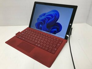 S55 ★Microsoft　Surface Pro3 Core i5 4300U 1.9GHz　メモリ4GB SSD128GB 12インチ　タブレット Windows11