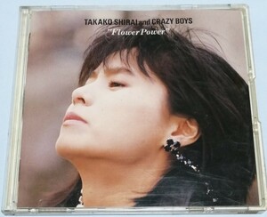 白井貴子&CRAZY BOYS CD フラワー・パワー 1985年 ♪Chance!♪Back Again♪