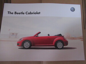 THE Beetle Cabriolet 2013年 カタログ 表裏含む32ページ ザ・ビートル カブリオレ　 レア資料 ジャンク 擦れ折れ汚れ有