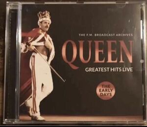 Queen クイーン ■Greatest Hits Live The Early Days The F.M. Broadcast Archives (1CD)