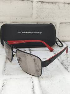 EMPORIO ARMANI エンポリオ アルマーニ サングラス EA2002/3001/87 現状品ケース入り 【2916】