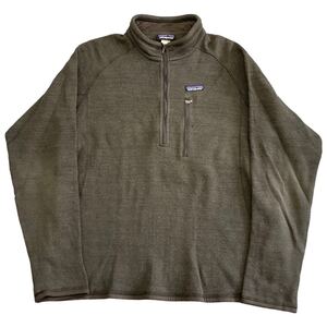 Patagonia ベターセーター L ブラウン プルオーバー ハーフジップ フリース ジャケット パタゴニア Better Sweater 2014年製 25521