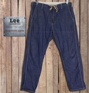 ■　Lee Dungarees LM5500 デニムダンガリーズ ロングパンツ (L)　■