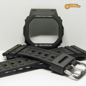 G-SHOCK買取のGRAVITY◇未使用◇DW-5000C-1 DW-5600C-1(1V) スクリューバックモデル ベゼル・バンド(ベルト)セット CASIO/G-SHOCK