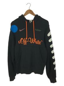 NIKE◆パーカー/XS/コットン/BLK/プリント/AA3257-010/×OFF-WHITE/状態考慮