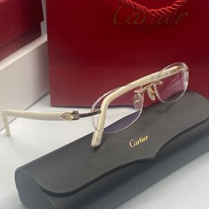 GACKT同型別タイプ着用　Cartier　眼鏡フレーム　カルティエ　アイウェア　サングラス　vartix フレームをお探しの方にも！