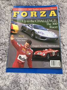 本　洋書　洋雑誌　FERRARI FORZA 2000 8月号　360 Challenge 特集記事　