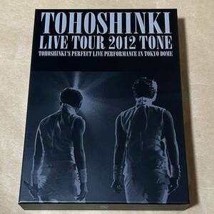 東方神起 DVD TOHOSHINKI LIVE TOUR 2012 TONE 3枚組 初回限定生産盤