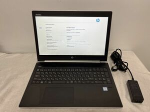 ・Core i5-7200U/メモリ8G/HDD 500GB●HP ProBOOK 450G5●中古・データ消去済・動作保証無・現状品 No.16