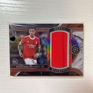 2022-23 Topps Museum Collection Champions League Enzo Fernandez jersey 199枚限定　rookie reverence