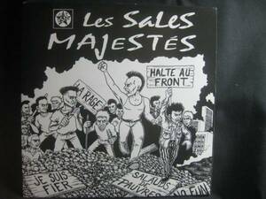 LES SALES MAJESTS / HALTE AU FRONT ◆EP1428NO◆7インチ