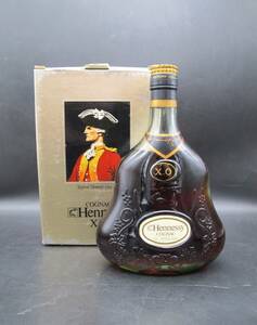 JAs HENNESSY ジャズ ヘネシー XO グリーンボトル 金キャップ コニャック 700ml 40％【未開封品】ブランデー 古酒