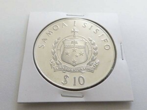 サモア SAMOA 1976年 オリンピック　ハードル　銀貨