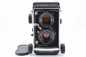  Mamiya マミヤ C220 Professional TLR Film Camera 80mm f3.7 Lens #342