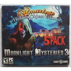 AMAZING HIDDEN OBJECT GAMES MOONLIGHT MYSTERIES 3 英語版 734113028698 PCゲーム