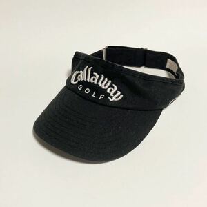 Callaway ☆ GOLF 必須アイテム◎ ゴルフサンバイザー ニューエラ ブラック フリー 〜63cm 黒 トレーニング キャロウェイ ゴルフ■SHW45