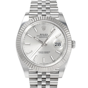 ロレックス ROLEX デイトジャスト 41 126334 シルバー文字盤 新品 腕時計 メンズ