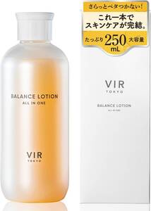 単品 VIR TOKYO(ウィルトーキョー) BALANCE LOTION オールインワン メンズ 大容量化粧水 スキンケア 高保