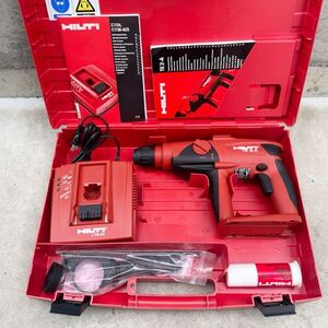 ★未使用保管品★充電式ロータリーハンマドリル HILTI ヒルティ TE2-A 電動工具 ハンマードリル ケース付 充電器付