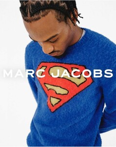 サイズM MARC JACOBS40周年記念 NIGO X MARC JACOBS スーパーマン セーター