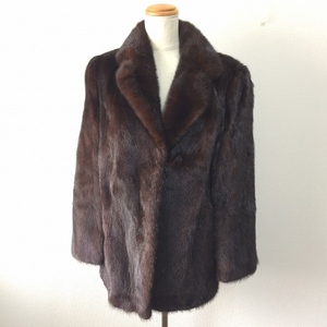 #wnc ファー カナディア FUR CANADIA コート 茶系 ミンクコート 毛皮 レディース [876160]