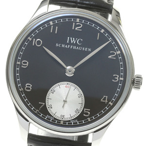 IWC IWC SCHAFFHAUSEN IW545404 ポルトギーゼ スモールセコンド 手巻き メンズ 美品 保証書付き_845729