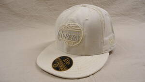 NEW ERA 旧モデル 59FIFTY NBA LOS ANGELES CLIPPERS 白 7 3/4 , 61.5cm 半額以下 80%off ニューエラ LA おてがる配送ゆうパック 匿名配送