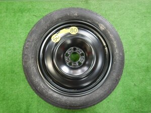 ◆J72SB　テンパータイヤ◆T135/80R18　4.00B×18 ET15 5H◆ジャガーXJ8　スペアタイヤ　応急用タイヤ　PIRELLI　【24091808】