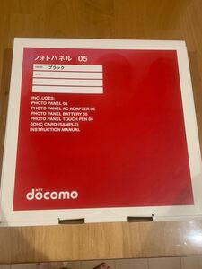 【送料無料】NTT docomo ドコモ　フォトパネル05 ブラックデジタルフォトフレーム 新品未使用