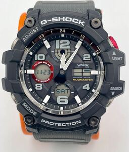 G-SHOCK Gショック MUDMASTER マッドマスター GWG-100 電波 タフソーラー メンズ 腕時計 CASIO カシオ 電波ソーラー アナデジ ブラック