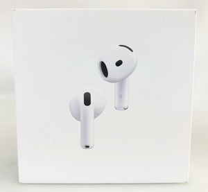 【1円～/未開封】K3027 Apple アップル AirPods4 エアポッズ4 第4世代 MXP93J/A アクティブ ノイズキャンセリング搭載 ワイヤレスイヤホン