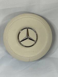 Mercedes-Benz■AMGスポーツ&パフォーマンスステアリング用ホーンカバー(アーモンドベージュ)■W205.W177.W257.W238.W213.W463.X253.他