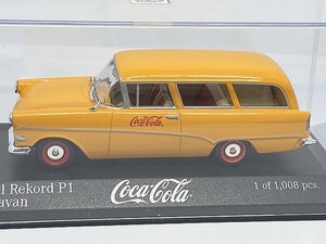 ミニチャンプス PMA 1/43 Opel オペル レコルト P1 キャラバン 1958 コカ・コーラ 430043270