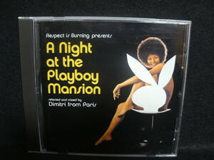 ★同梱発送不可★中古CD / DIMITRI FROM PARIS / ディミトリ・フロム・パリ / NIGHT AT THE PLAYBOY MANSION respect is burning presents