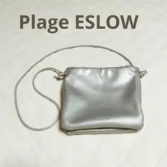 Plage ESLOW エスロー ドローストリングショルダーバッグ