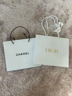 CHANEL & DIOR ショップ袋セット