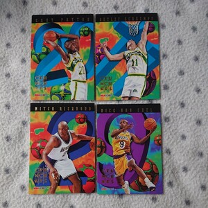 HOOPS 1995 ☆ CRUNCHERS 4枚セット ☆ GARY PAYTON , DETLEF SCHREMPF , MITCH RICHMOND , NICK VAN EXEL ☆ NBA カード