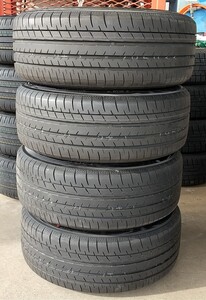 納車前外し ヨコハマ ブルーアース 215/45R17 10分山 4本セット カローラツーリング 新車外し 86 プリウス スイフト