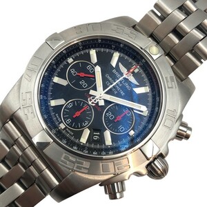 ブライトリング BREITLING クロノマット B01 44ｍｍ　世界限定2000本限定 AB0111 ブラック ステンレススチール 腕時計 メンズ 中古