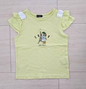 着用少　べべ　BeBe　半袖Ｔシャツ　サイズ130