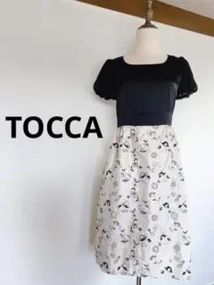 【美品】TOCCA お花柄ワンピースC