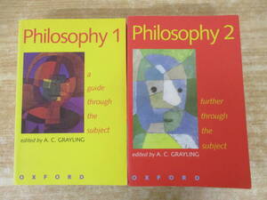 b5-2（Philosophy）2冊セット A.C. GRAYLING グレイリング OXFORD 哲学 洋書